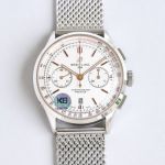 TW Factory Breitling Premier B01 Chronograph 7750 Movement 316L Steel 42MM White Red Watch